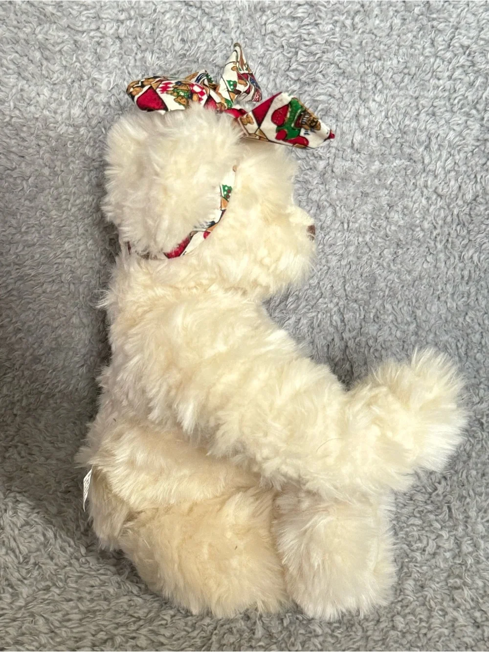 Annette Funicello Bear Belly Buttons Plush 15” Jointed Teddy Stuffed Animal Soft